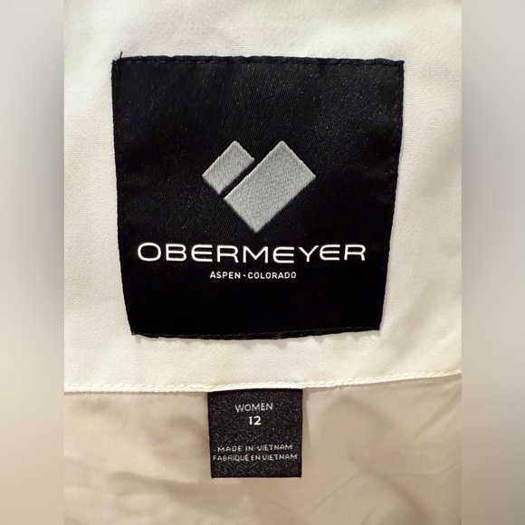 NWTs Obermeyer Cosima Down Ski Jacket. White. Sz. 12 - Picture 6 of 16